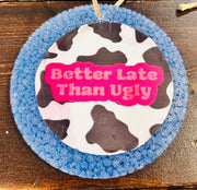 Better Late freshie(soft amber and cashmere) - Hey Heifer Boutique