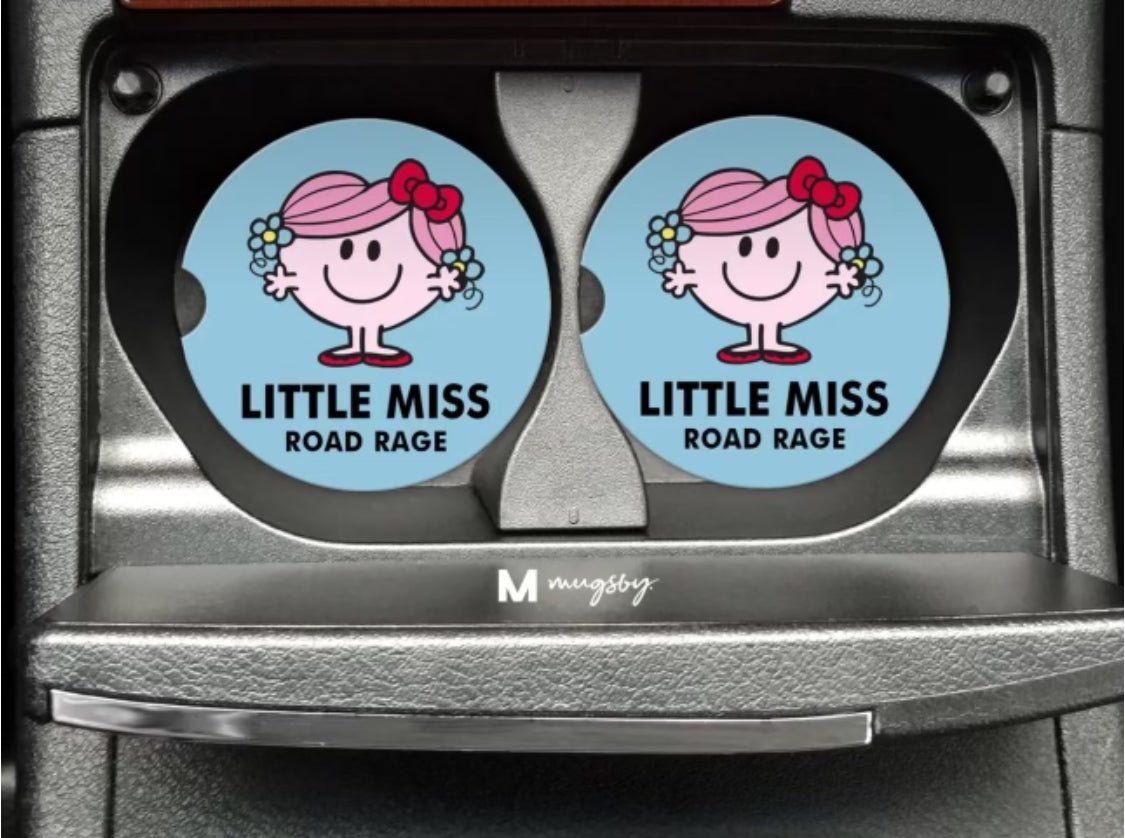 Little Miss Car Coaster Set (2) - Hey Heifer Boutique