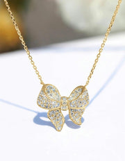 Totally Bowed Up Necklace - Hey Heifer Boutique