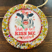Kiss Me Heifer Car Freshie (Cactus Blossom) - Hey Heifer Boutique