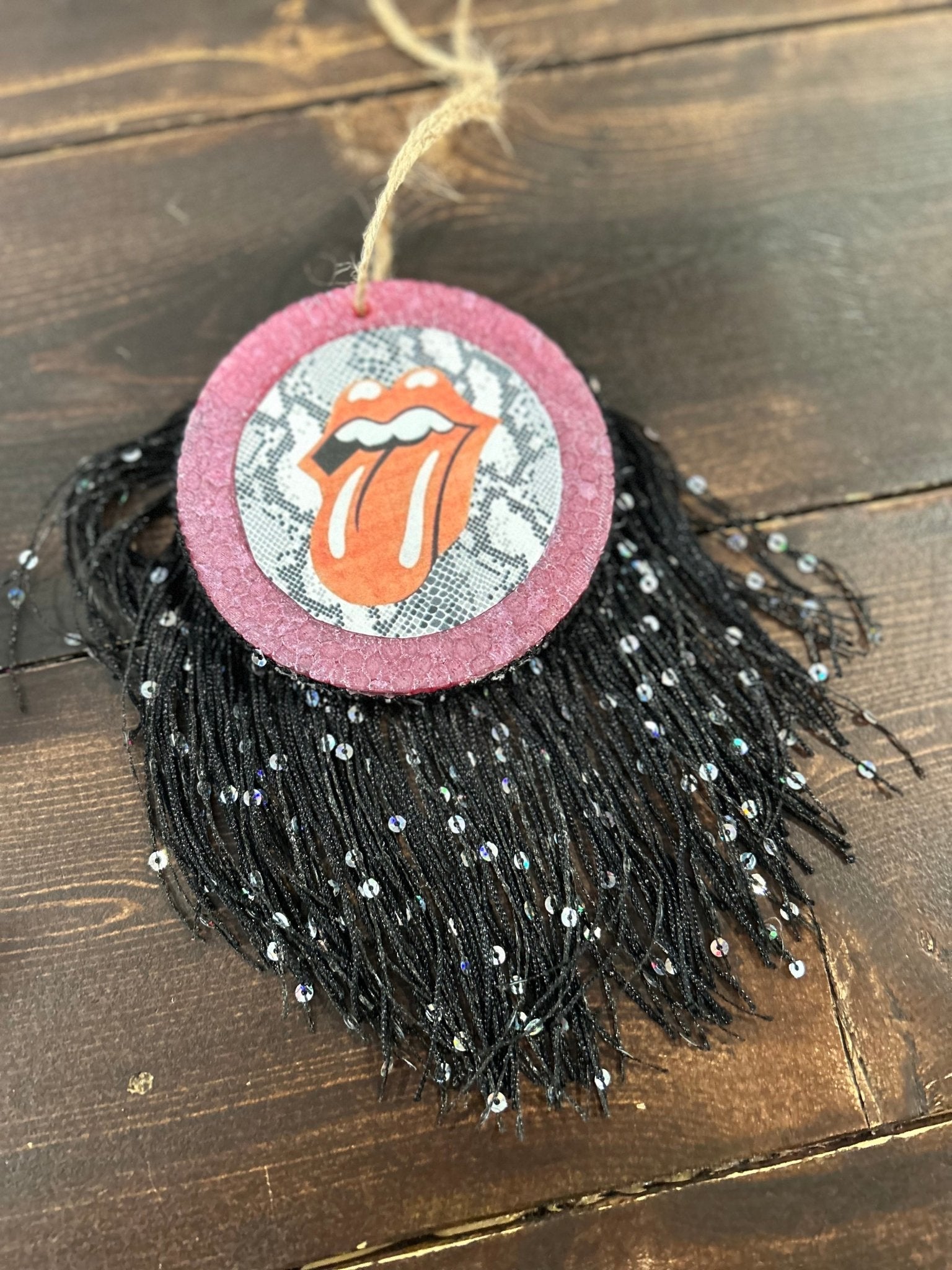 Snakeskin Tongue Car Freshie (Birthday Cake) - Hey Heifer Boutique