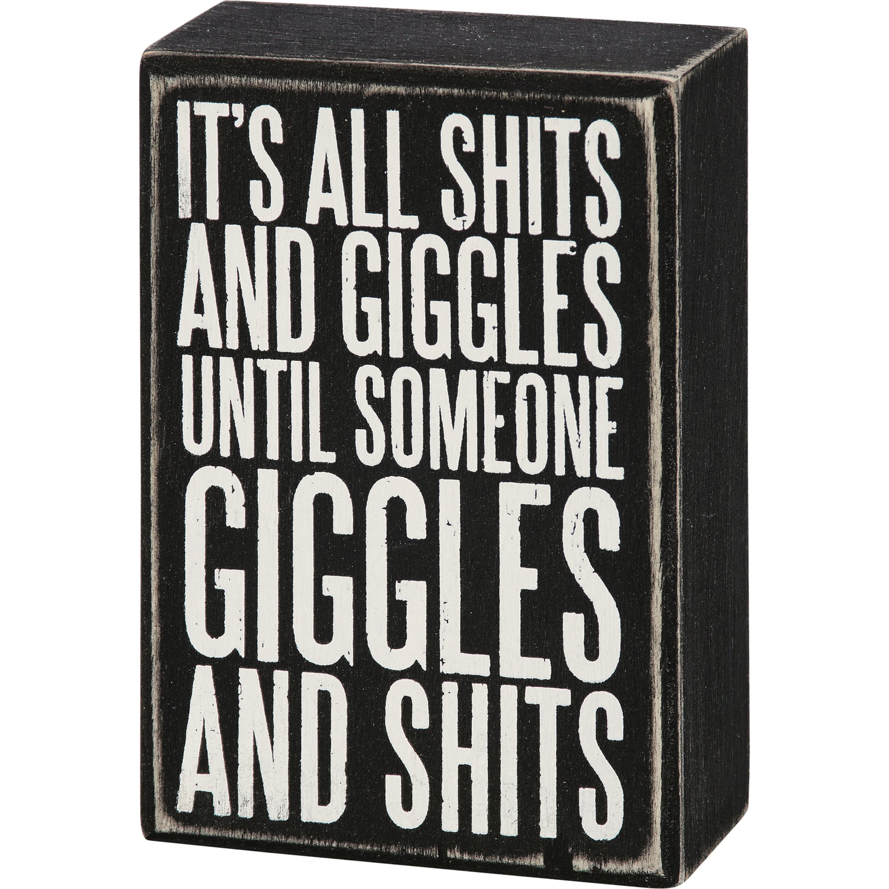 Someone Giggles Box Sign - Hey Heifer Boutique