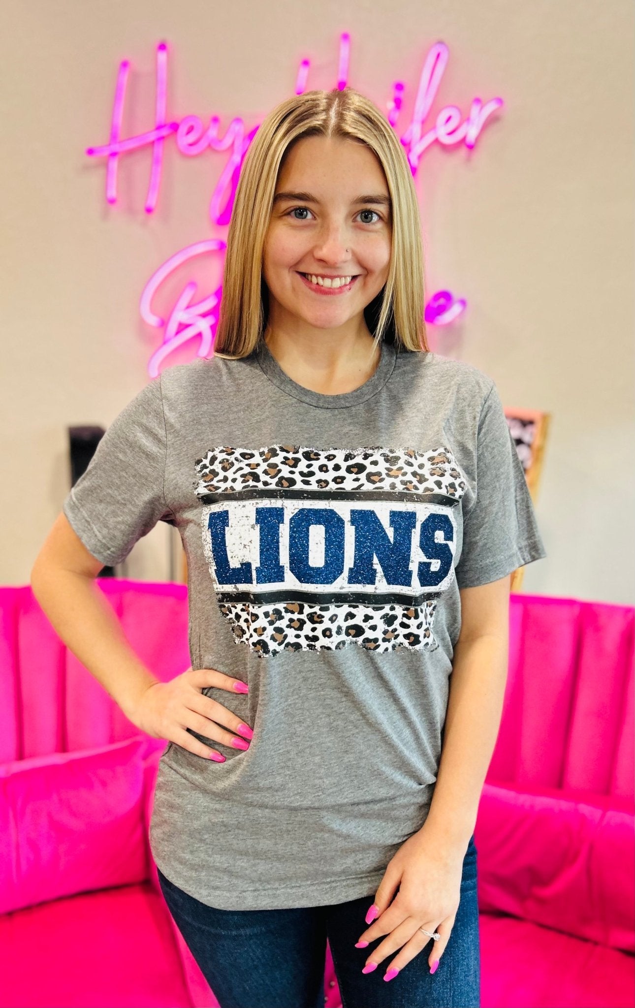 UAFS Lions Tee - Hey Heifer Boutique