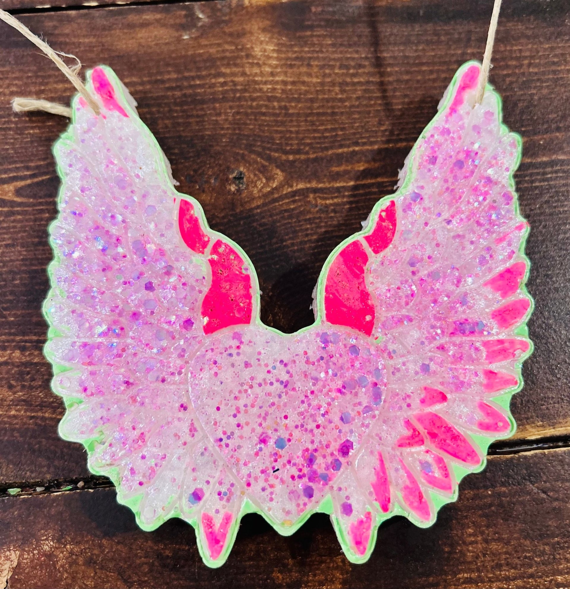 Wings Car Freshie (Fresh Linen) - Hey Heifer Boutique