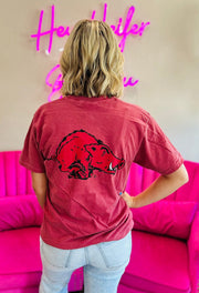 70's Hog Pocket Tee - Hey Heifer Boutique