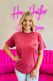 70's Hog Pocket Tee - Hey Heifer Boutique