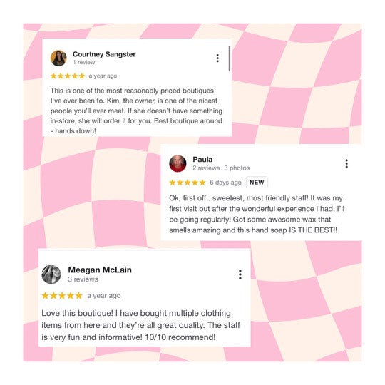 Google reviews