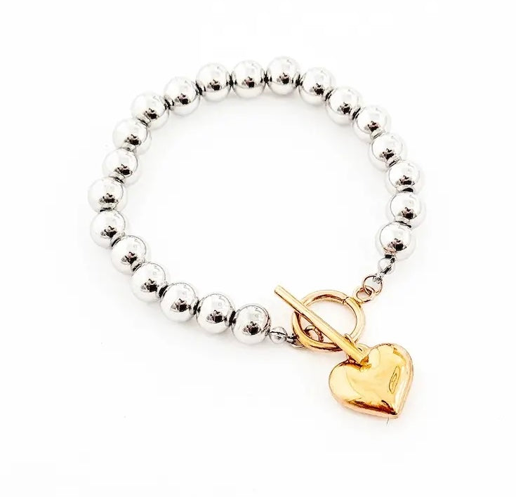 Wrapped In Love Toggle Bracelet