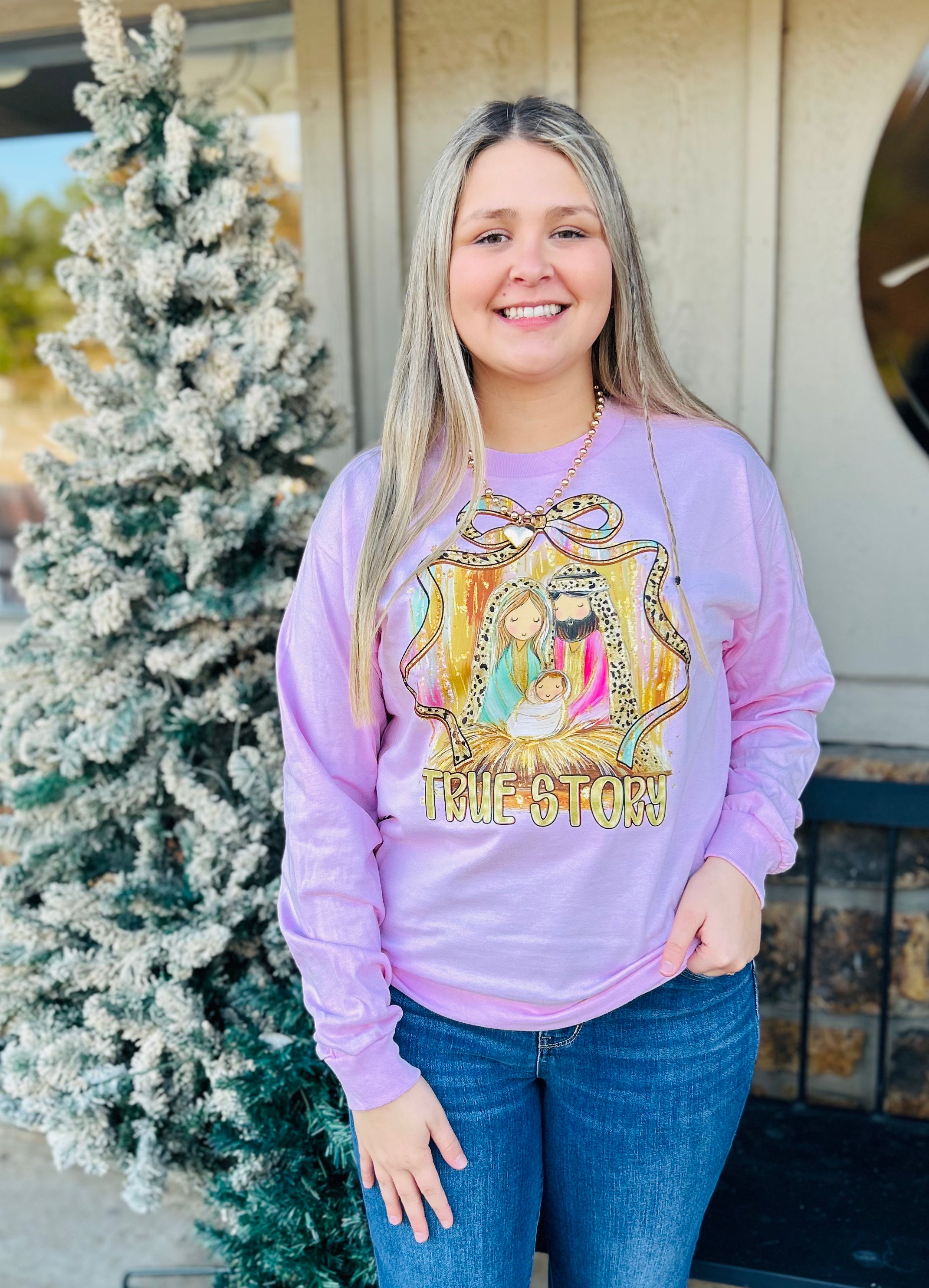 True Story Long Sleeve Tee