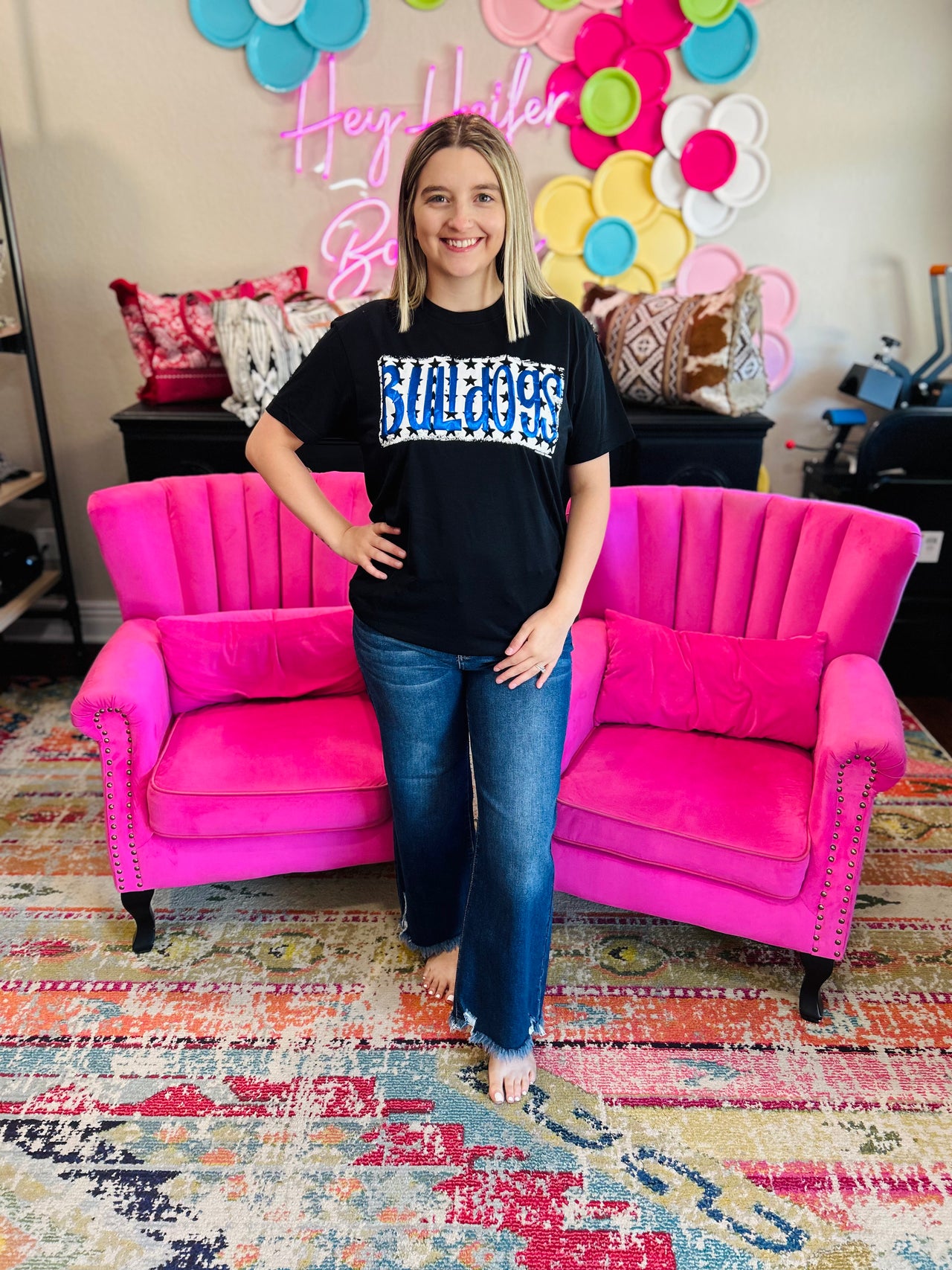 Bulldog Star Tee