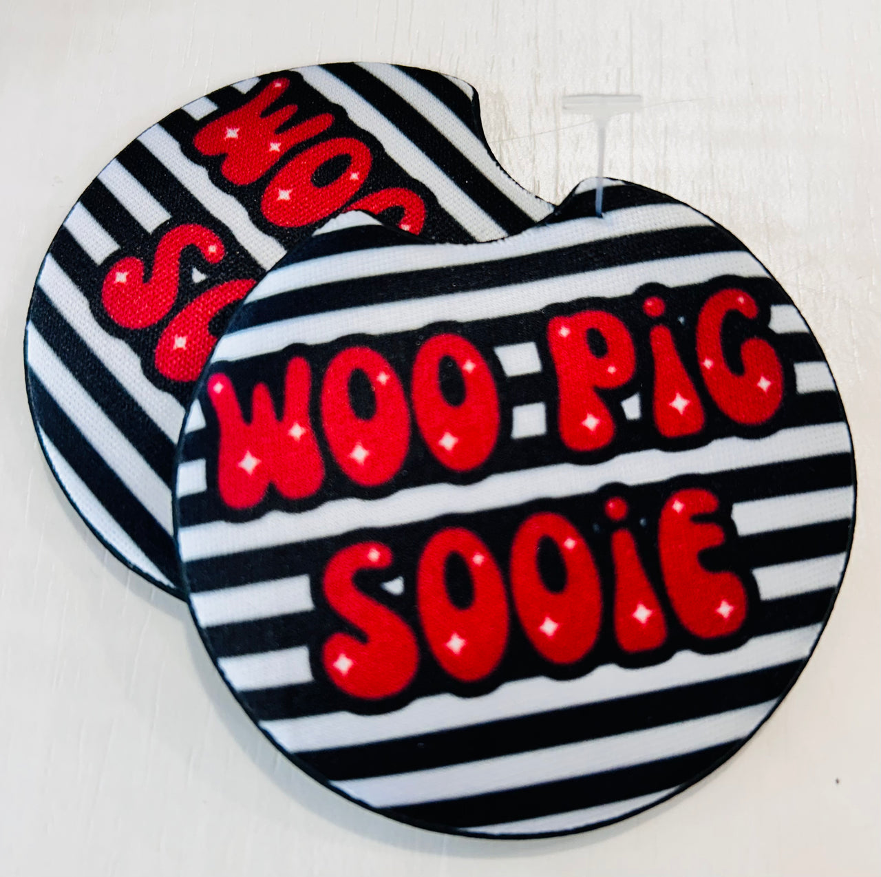 Woo Pig Car Coaster Set (2)