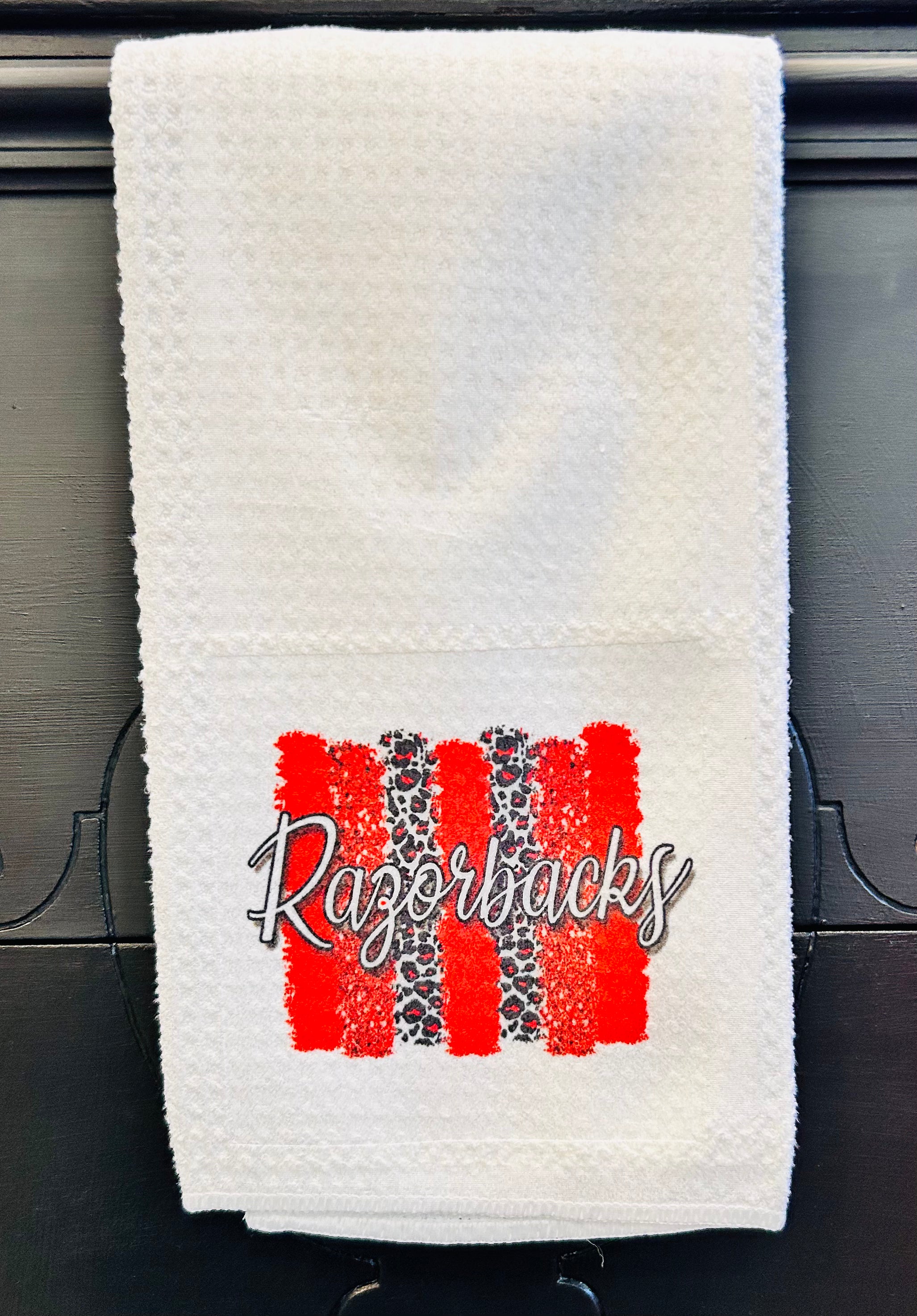 Razorbacks Tea Towel