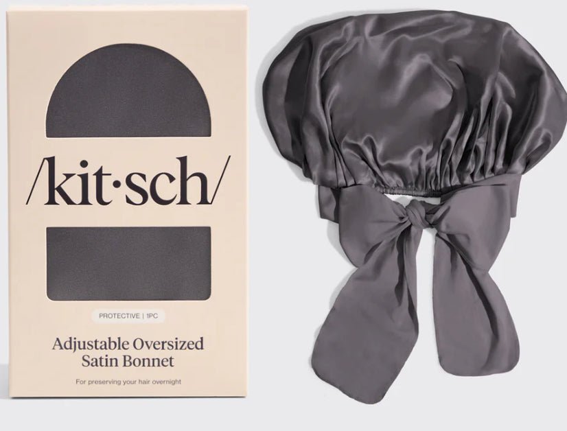 Adjustable Oversized Satin Bonnet - Hey Heifer Boutique