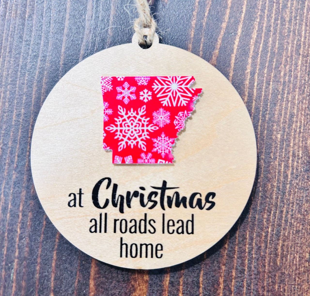 All Roads Lead Home Ornament - Hey Heifer Boutique