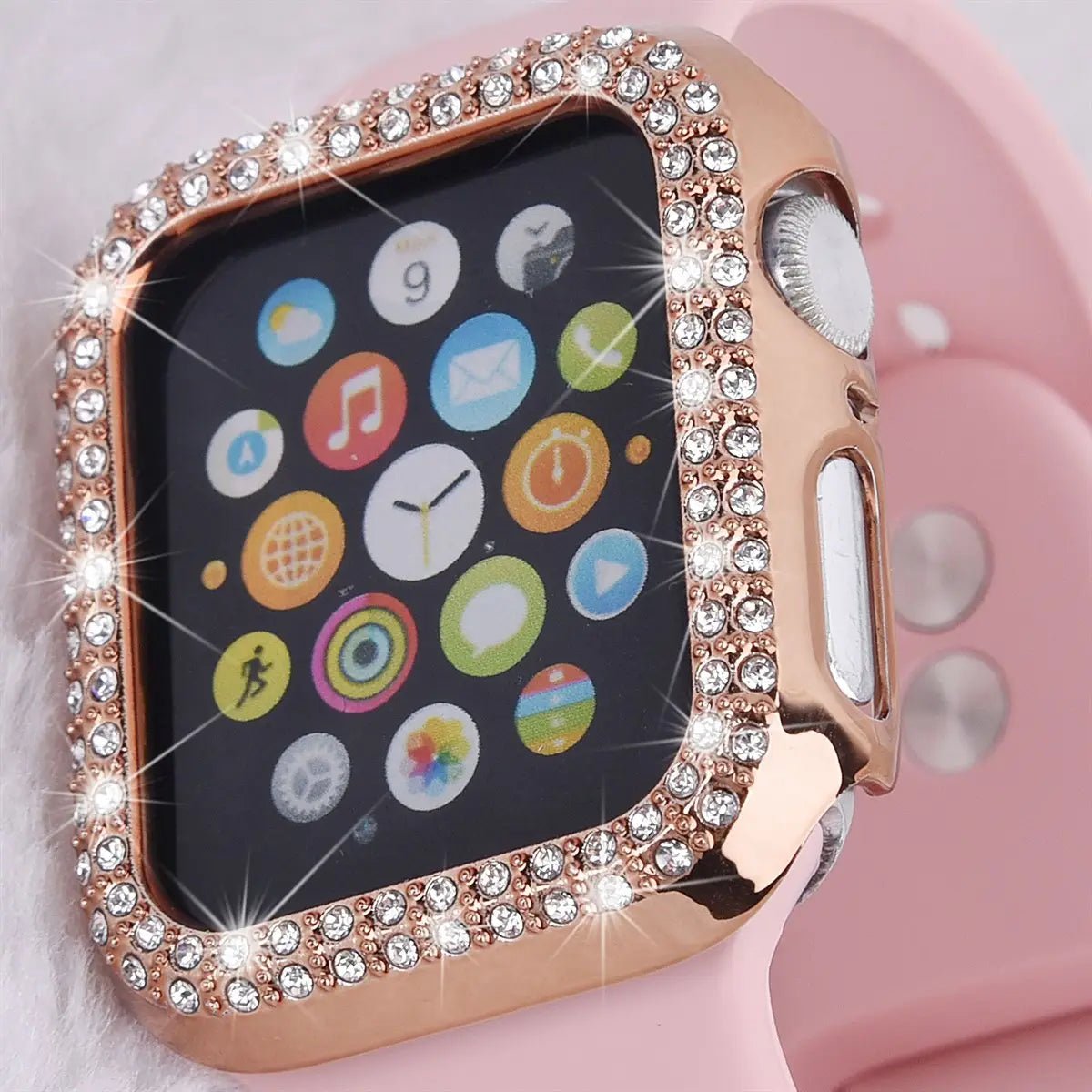 Apple Watch Rhinestone Case - Hey Heifer Boutique