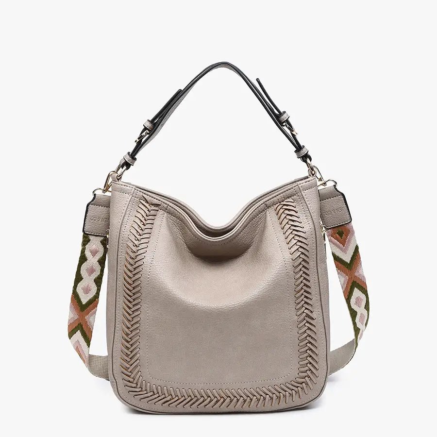 Aris Whipstitch Hobo Bag - Hey Heifer Boutique