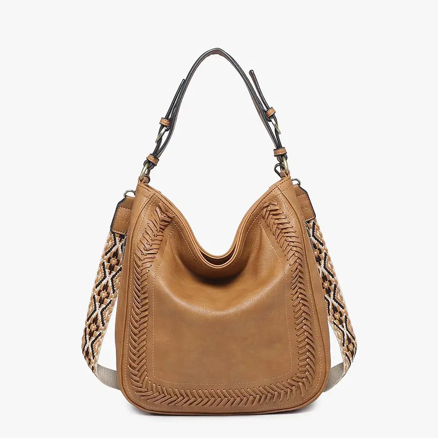 Aris Whipstitch Hobo Bag - Hey Heifer Boutique