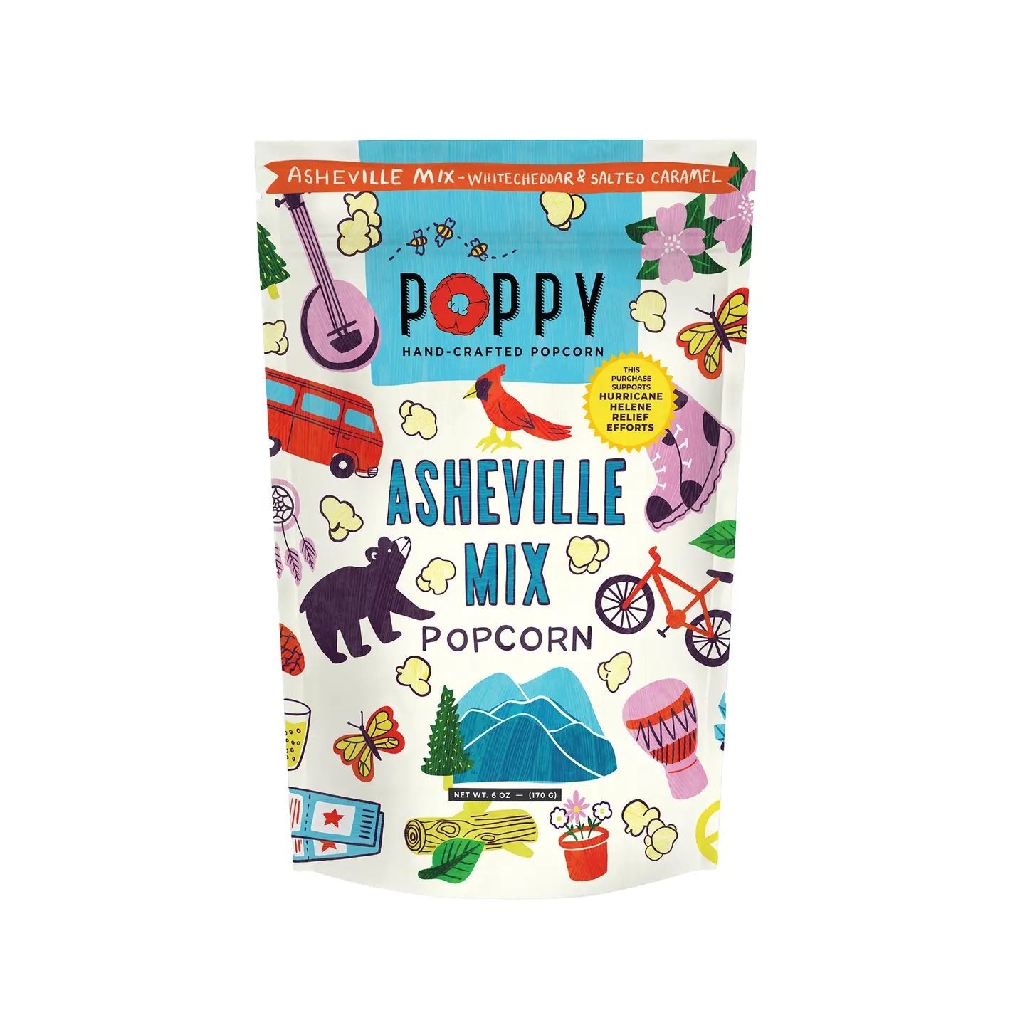 Asheville Artist Mix Popcorn - Hey Heifer Boutique