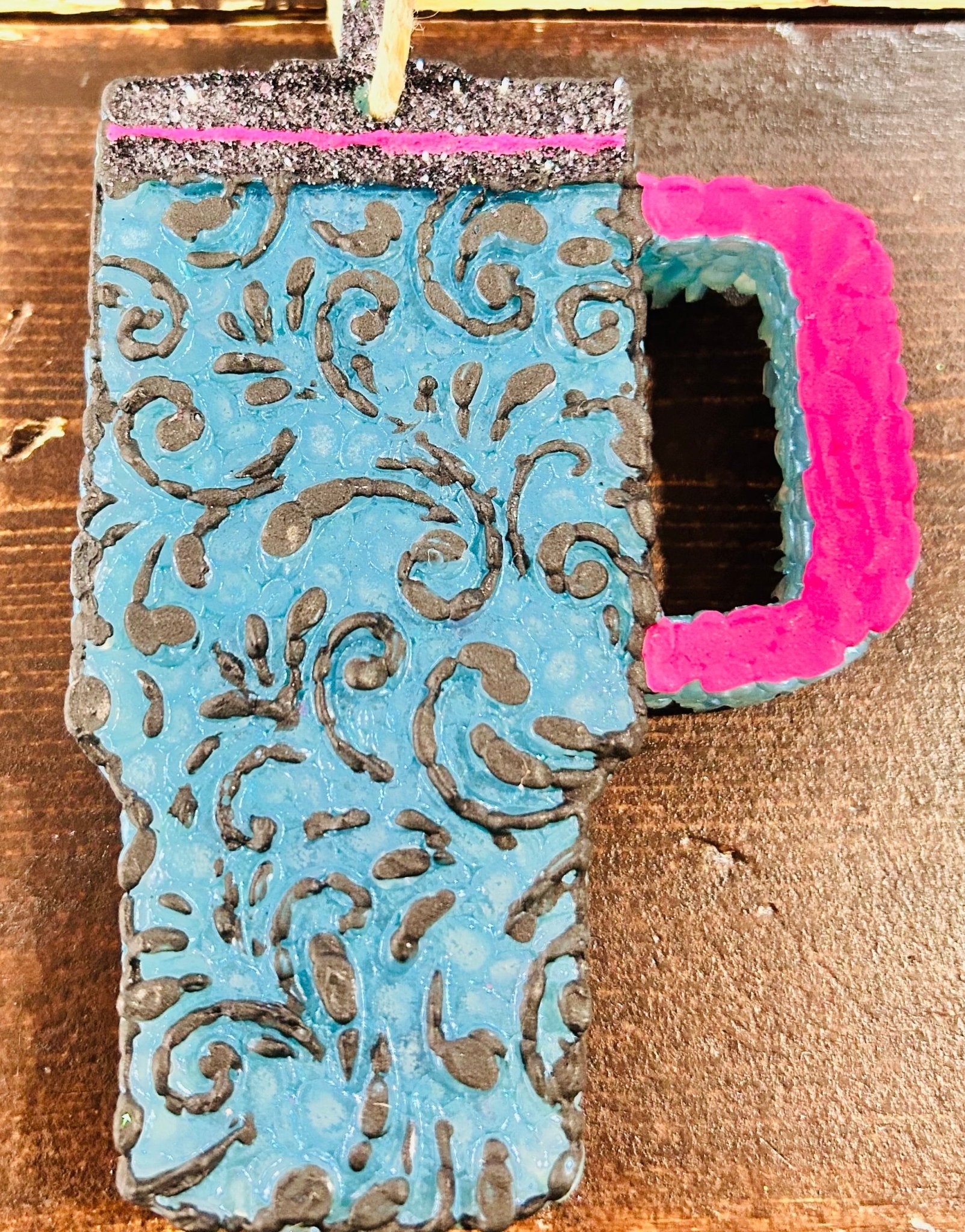 Blue Tumbler Freshie (Midnight Cowboy) - Hey Heifer Boutique