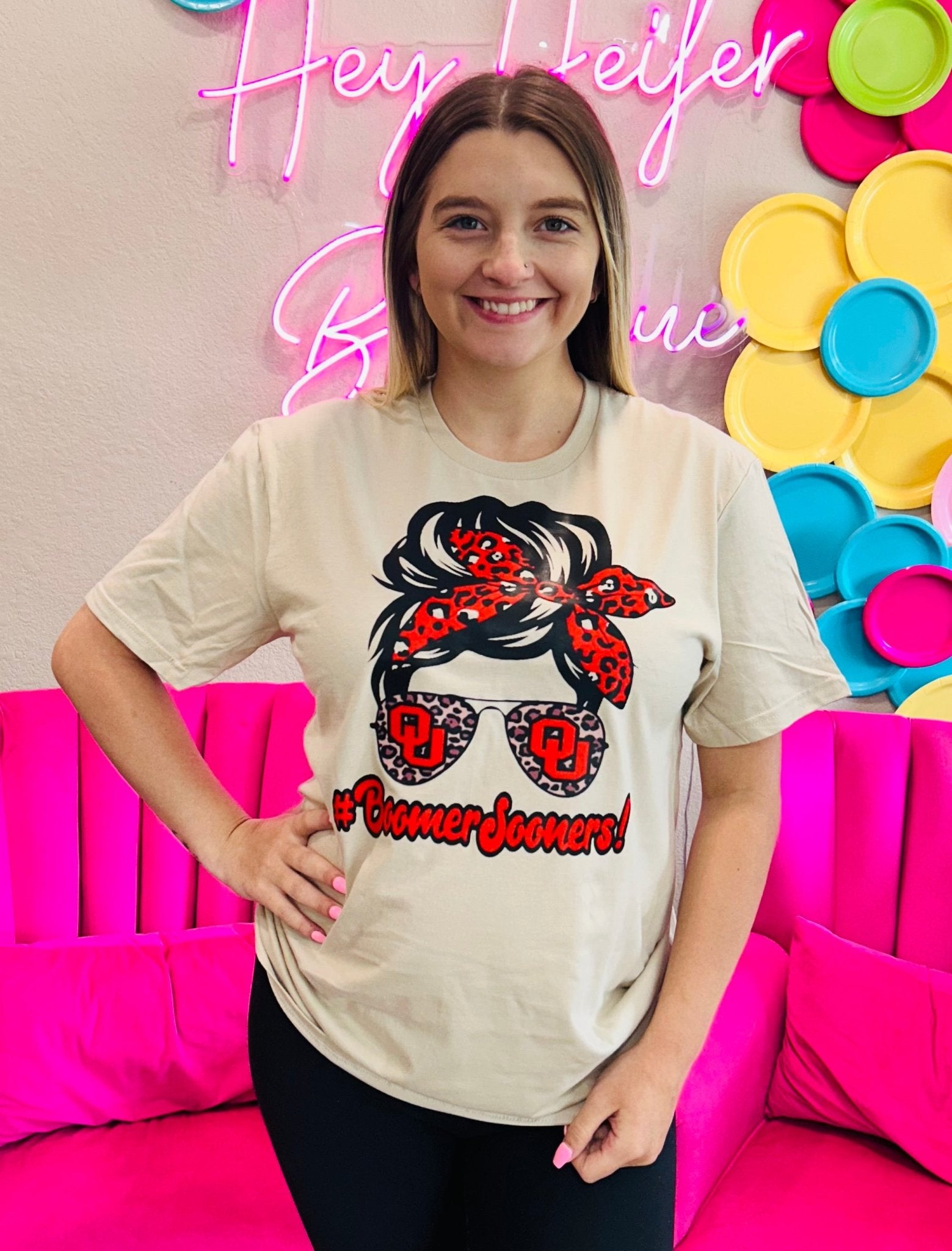 Boomer Sooner Tee - Hey Heifer Boutique