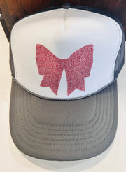 Bow Trucker Hat - Hey Heifer Boutique