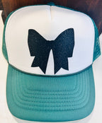 Bow Trucker Hat - Hey Heifer Boutique