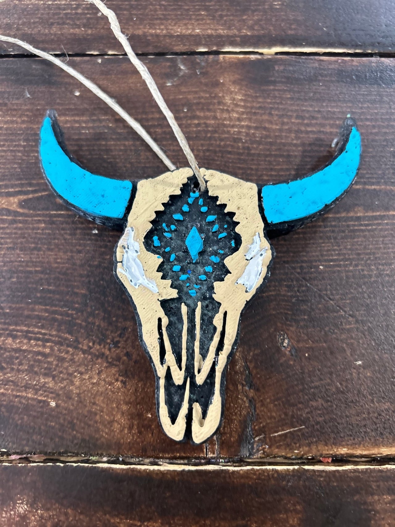 Bull Skull Car Freshie (Caribean sea) - Hey Heifer Boutique