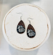 Bulldog Tear Drop Earrings - Hey Heifer Boutique