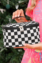 Checkered Cosmetic Bag - Hey Heifer Boutique