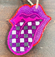 Checkered Tongue freshie (fierce) - Hey Heifer Boutique