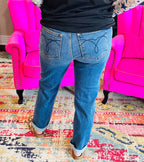 Classic Cuffed Jeans - Hey Heifer Boutique