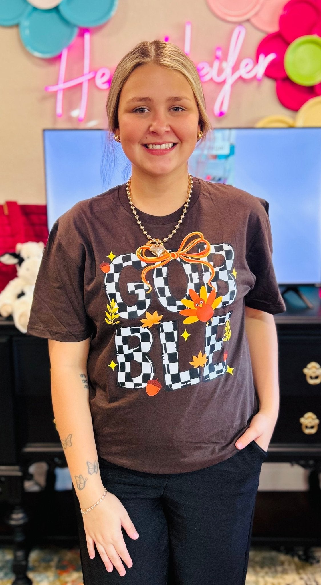 Gobble Tee - Hey Heifer Boutique
