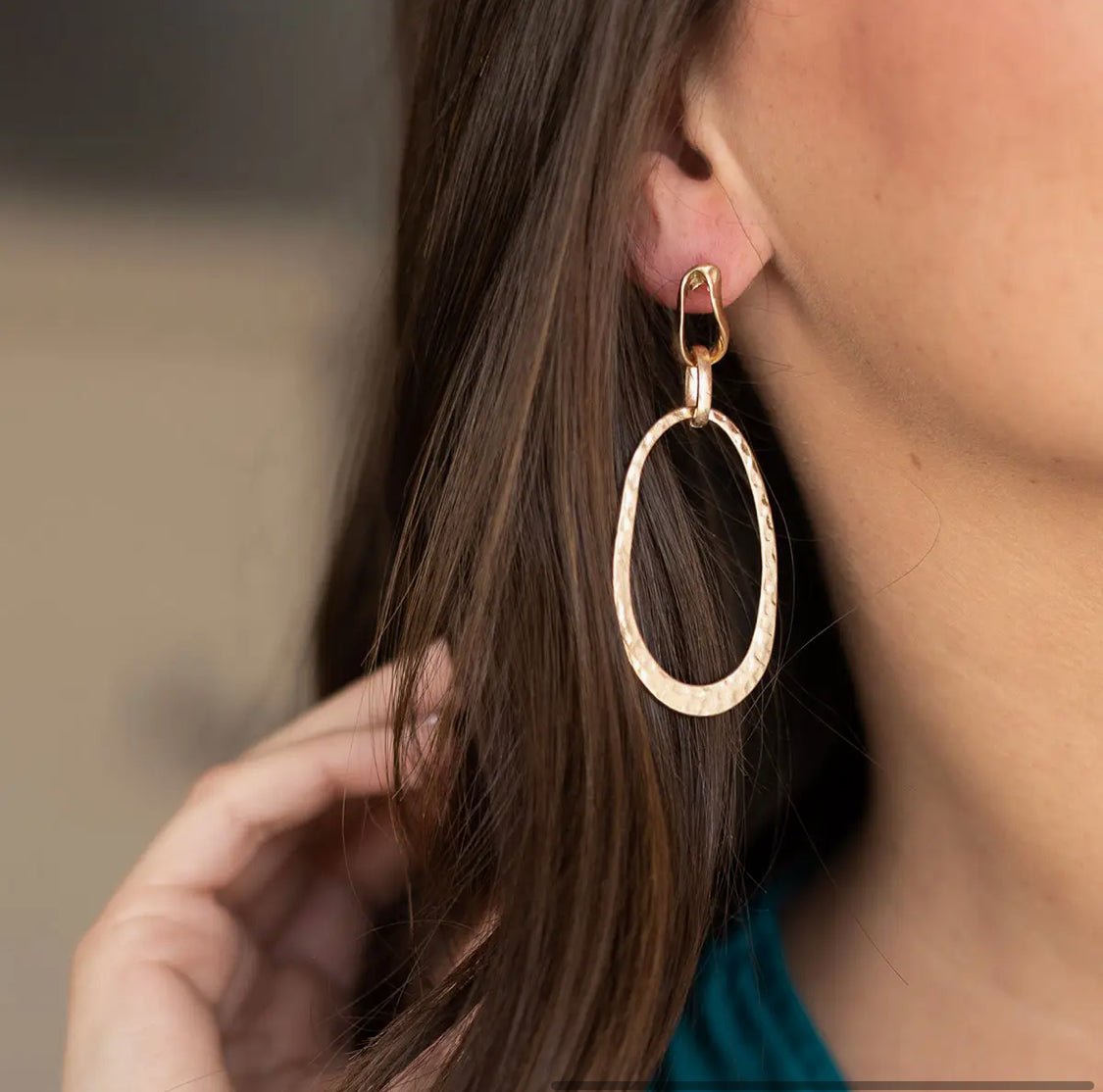 Gold Josie Earrings - Hey Heifer Boutique