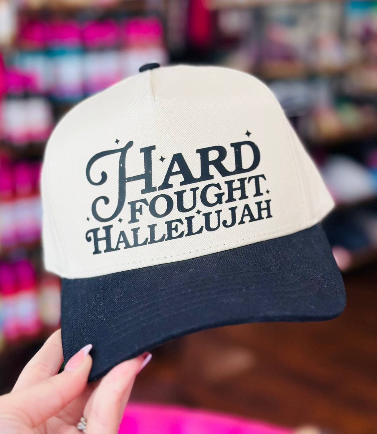 Hard Fought Hallelujah Ball Cap - Hey Heifer Boutique