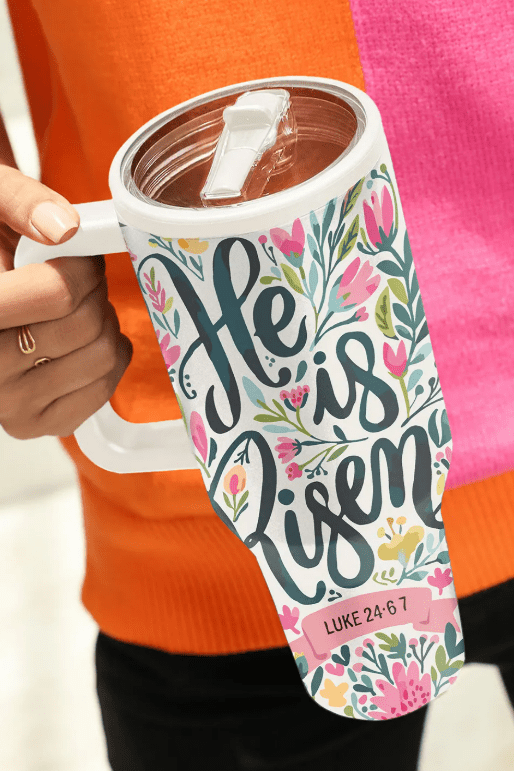 He Is Risen 40oz Tumbler - Hey Heifer Boutique