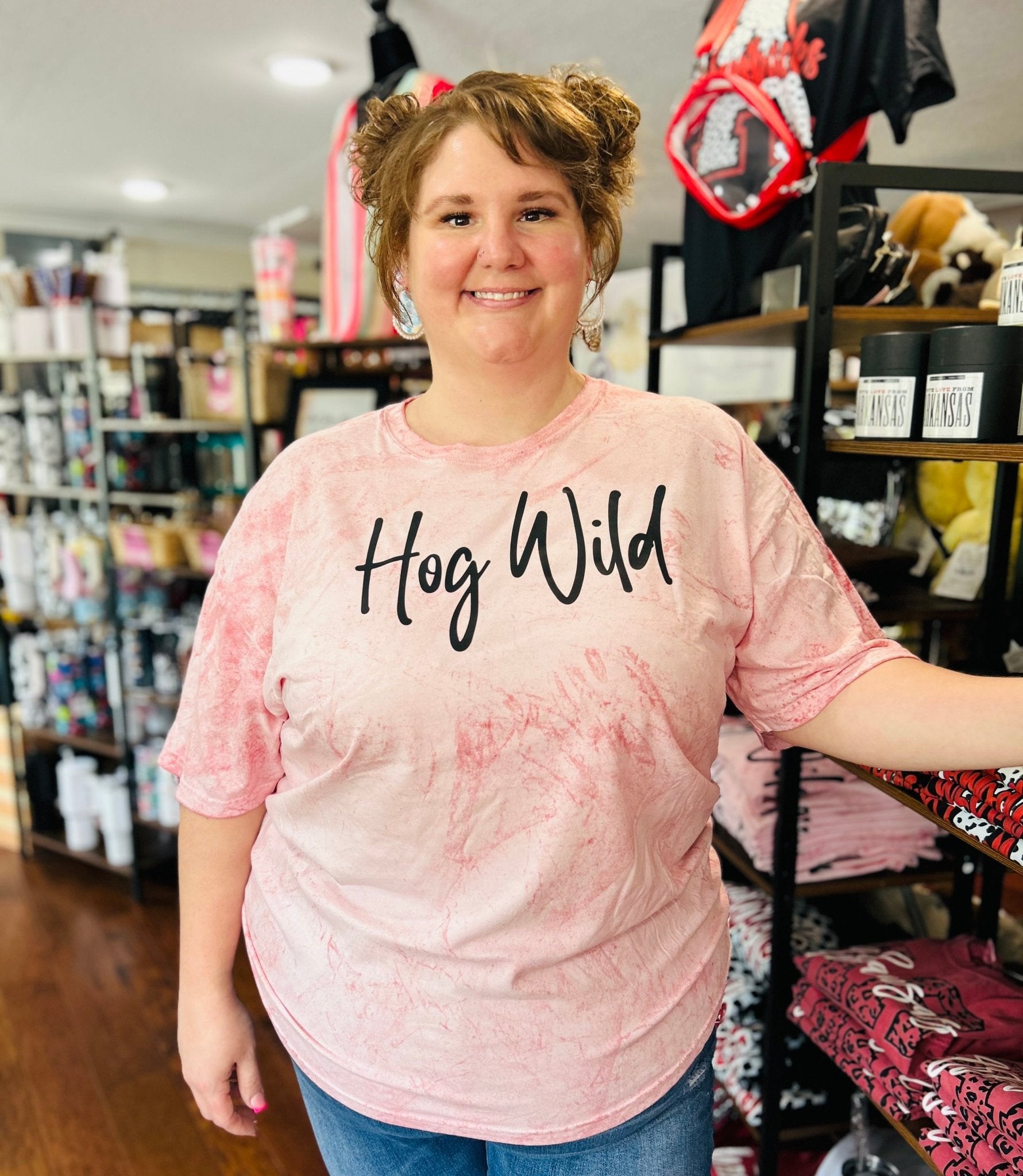 Hog Wild Tee - Hey Heifer Boutique