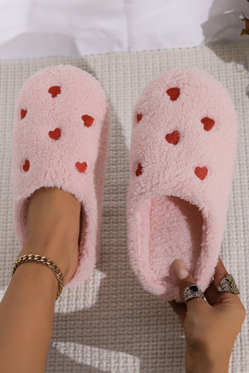 I Heart You Slippers - Hey Heifer Boutique