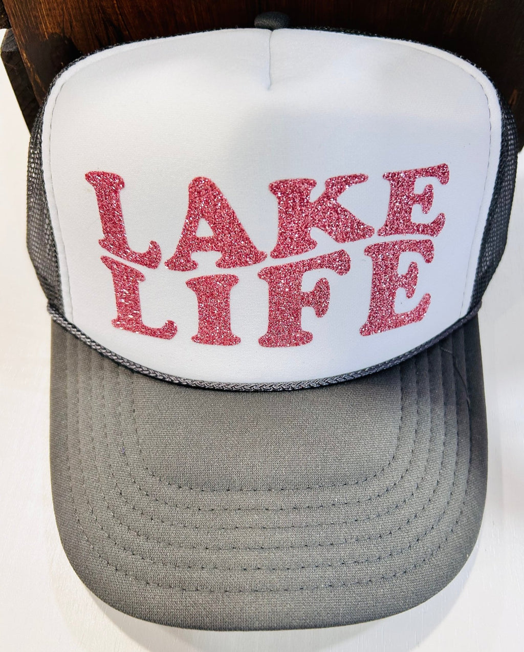 Lake Life Trucker Hat - Hey Heifer Boutique