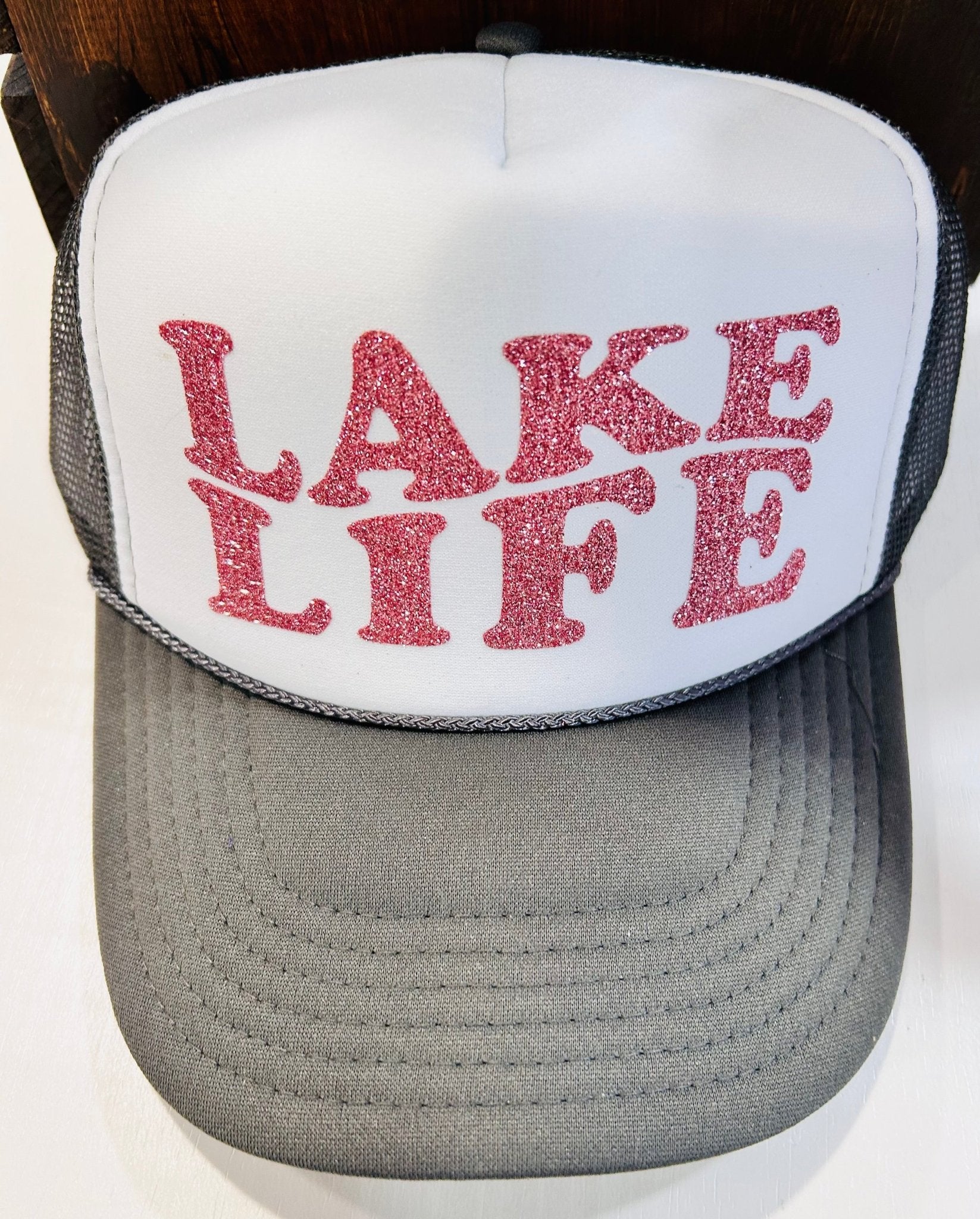 Lake Life Trucker Hat - Hey Heifer Boutique