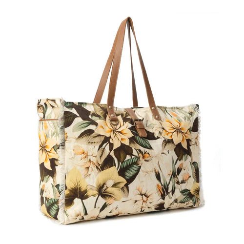 Lovely Florals Weekender Bag - Hey Heifer Boutique