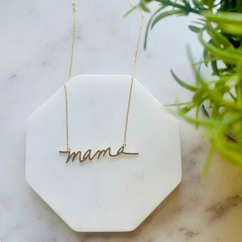 Mama Necklace - Hey Heifer Boutique