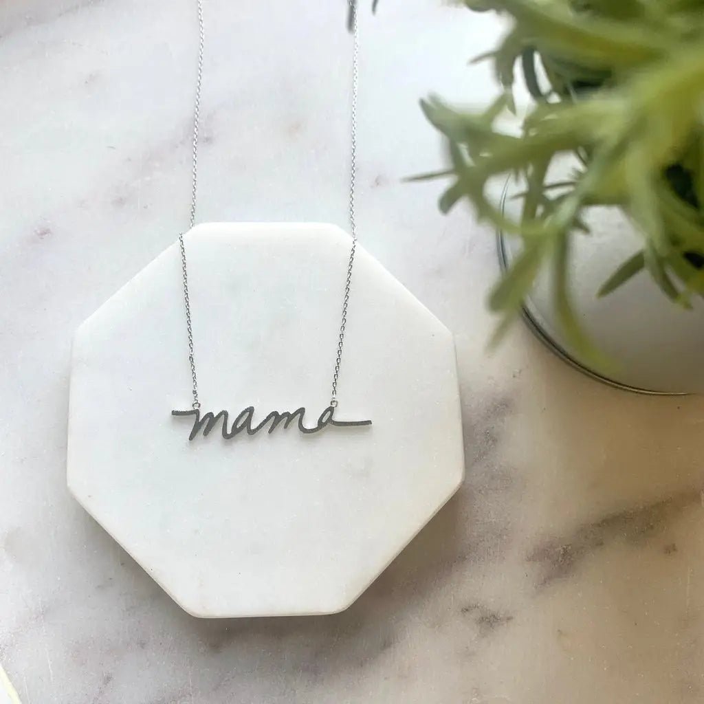 Mama Necklace - Hey Heifer Boutique