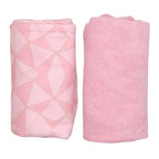 Microfiber Shower Hair Turbans Set of 2 - Hey Heifer Boutique