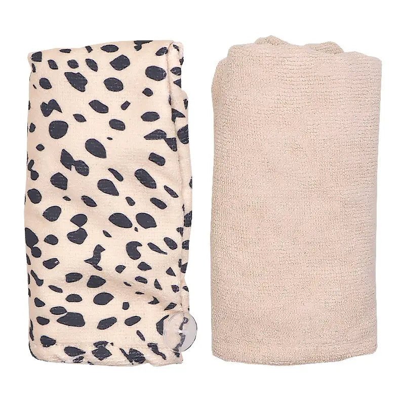 Microfiber Shower Hair Turbans Set of 2 - Hey Heifer Boutique