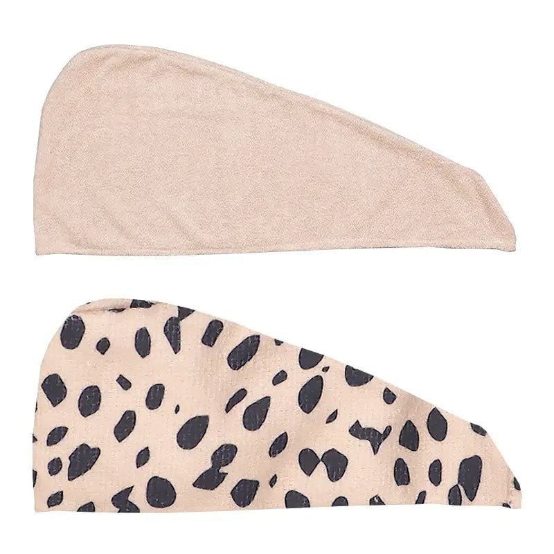 Microfiber Shower Hair Turbans Set of 2 - Hey Heifer Boutique