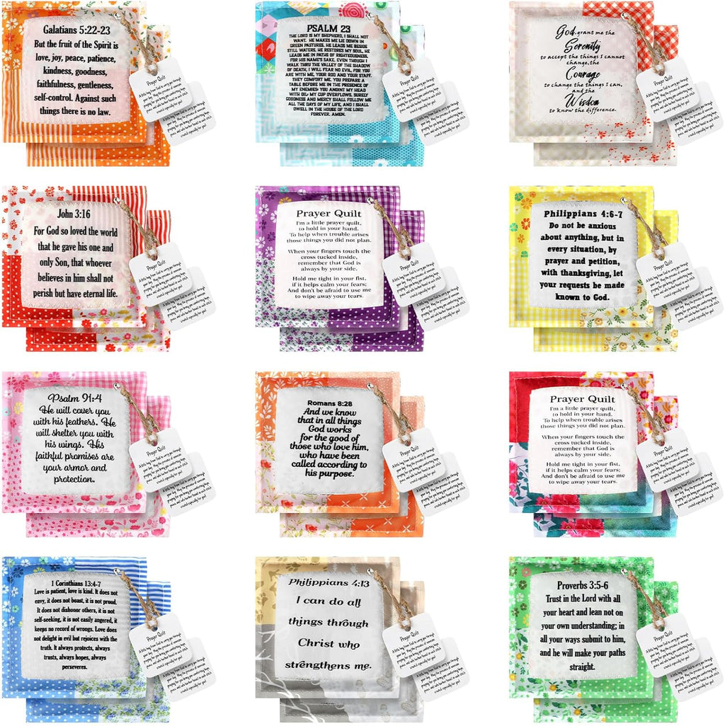 Multicolor Prayer Quilt - Hey Heifer Boutique