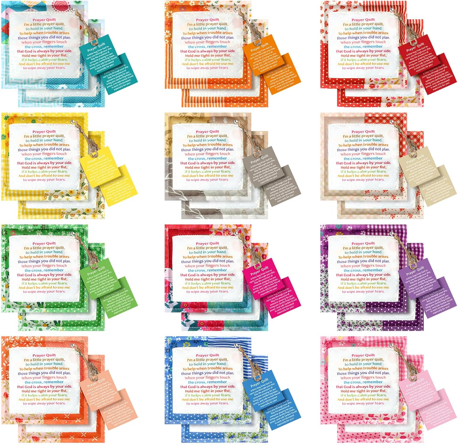 Multicolor Prayer Quilt - Hey Heifer Boutique