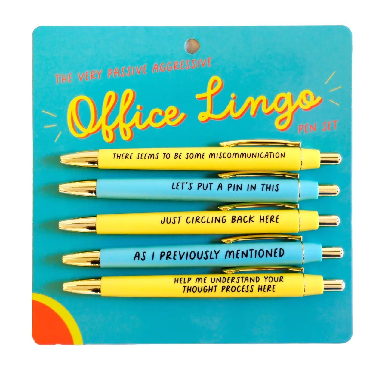 Office Lingo Pen Set - Hey Heifer Boutique