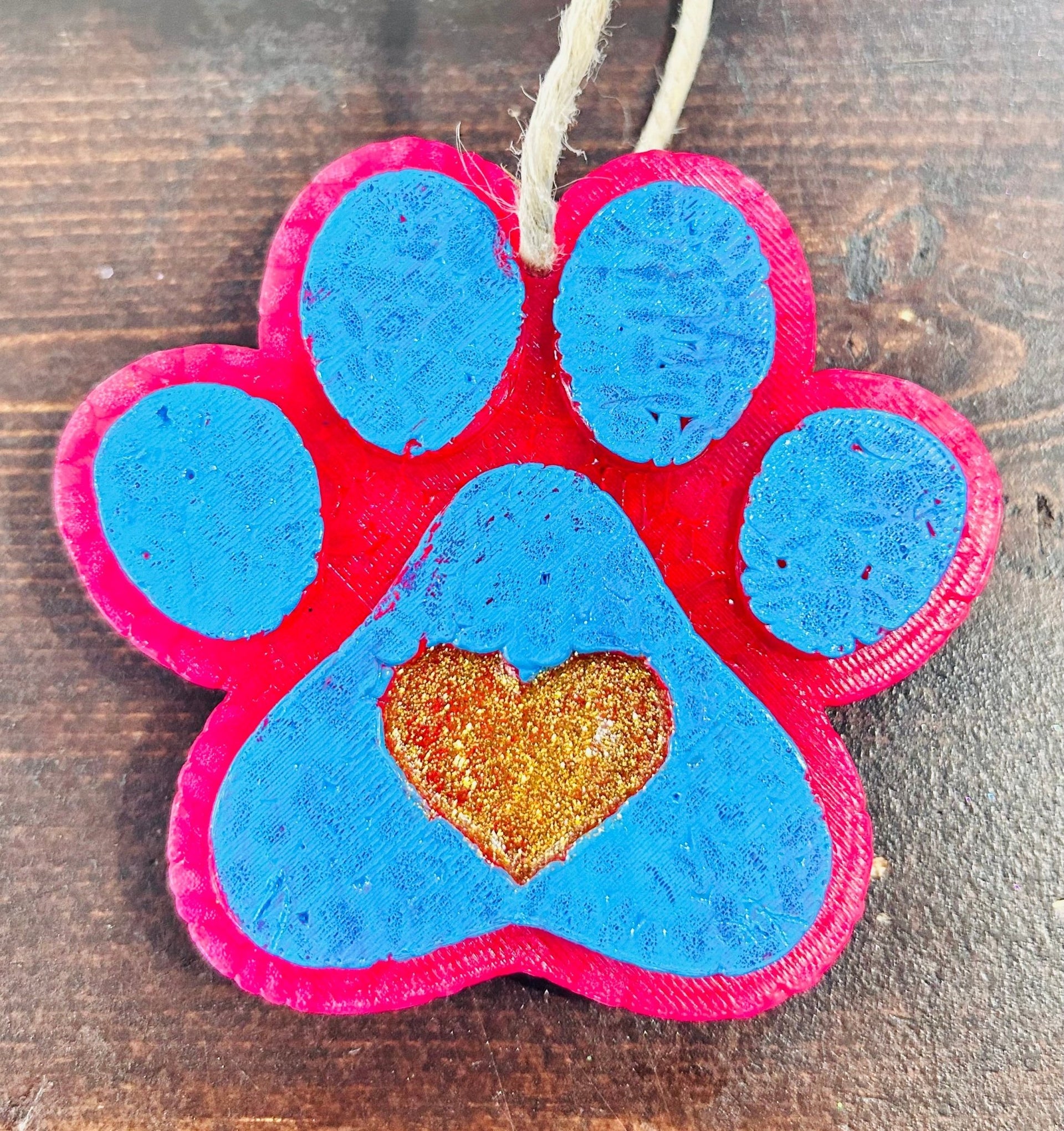 Paw Print Freshie (Midnight Cowboy) - Hey Heifer Boutique