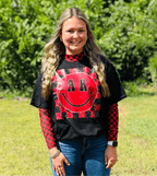 Pep Rally Mesh Top - Hey Heifer Boutique